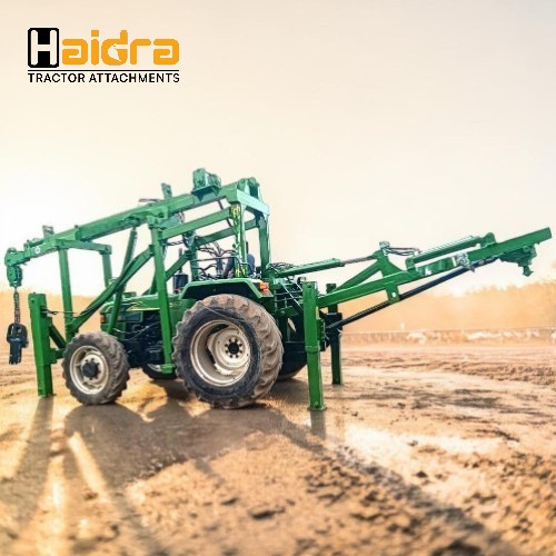 Roop Type Pole Erection Machine